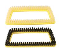 Testina Spazzola Rimovibile Setole Nere Design Staccabile Facile da Pulire Grand