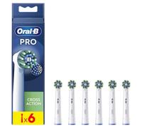 Oral B PRO Cross Action testine di ricambio per spazzolino 6 pz