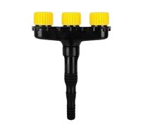 Testina Spray Da Giardino Regolabile - Irrigazione Efficiente Delle Piante, Ugello Perforato Multi-modello, Design Ergonomico Da 27,5 Cm + Impugnatura Antiscivolo, Polimero ABS Resistente - Per Prati