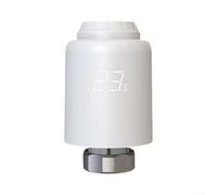 Testina termostato per radiatore WiFi per app Tuya/For Smart LIFEs, valvola TRV programmabile con apertura per il rilevamento delle finestre, M30 x 1,5 mm per controllo intelligente del riscaldamento