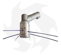 Testina Tripletto DSV originale per decespugliatore + Omaggio guanti da giardinaggio Alimentato a batteria