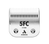 Andis 72630 Lama Staccabile per Tosatrice per Cani Ultra Edge Adatta a Trimmer Motorizzato, per Ritocchi Rapidi e Toelettatura Completa di Animali Domestici, Misura 5FC, Argento