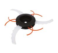 Testina universale 3 in 1 Ø 350 mm con 3 lamelle Nero