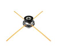 TESTINA UNIVERSALE DECESPUGLIATORE QFC10 2 FILI 130MM RICAMBIO GIARDINAGGIO