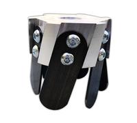 Testina Universale Decespugliatori Zappetta Zappa 6 Lame Alluminio