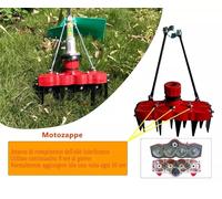 TESTINA UNIVERSALE FRESA PER DECESPUGLIATORE A 4 DENTI DI FRESATURA RIMUOVI ERBA