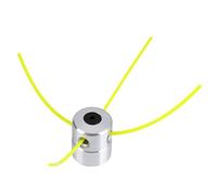 Testina universale in alluminio con set di filo per decespugliatore, accessori per tagliaerba, adatta per la maggior parte dei tosaerba, teste per decespugliatore, testa universale in alluminio con