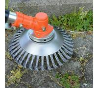 Testina Universale Per Decespugliatore Spazzola Per Pulizia Pavimenti 190 MM 8"