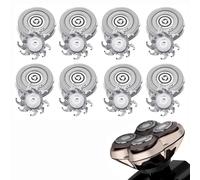 Testine di ricambio compatibili con Skull Shaver Pitbull Rasoio (8 pezzi)