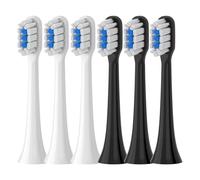 Testine Di Ricambio, Compatibili Con Xiaomi, Compatibili Con Norma Mijia, T301 T302 T501 /501CSonic Testina For Spazzolino Elettrico DuPont Ugelli A Setole Morbide(T301-302-WH3BK3)