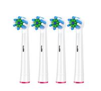 Testine Di Ricambio Da 4/12 Pezzi, Compatibili Con Spazzolino Elettrico Oral-B Advance Power/Vitality Precision Clean/Pro Health/Triumph/3D Exce(4pcs 50 White)