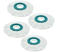 Testine di Ricambio del Mocio Panno Microfibra Compatibile con Leifheit Clean Twist Disc Mop& Ergo Mop per Leifheit Rotomop Ricambio per Tutti Tipi di Pavimento