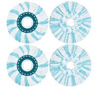Testine di Ricambio del Mocio Panno Microfibra Compatibile con Leifheit Clean Twist Disc Mop& Ergo Mop Rotomop Panni di Ricambio Microfibra