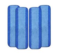 Testine di ricambio for panno in microfibra da 4 pezzi, compatibili con gli strumenti pulizia for mop piatto Bona Wet/Dry