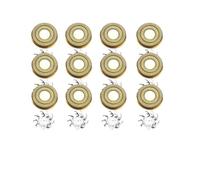 Testine Di Ricambio For Rasoio Skull Shaver, Compatibili Con Pitbull, Gold PRO(12 PCS G)