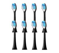 Testine Di Ricambio For Spazzolino, Compatibili Con Philips, Testina For Spazzolino Elettrico Sonicare 1100 2100 4100 5100 5300 6100 7500(8pcs Black)