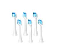 Testine di ricambio for spazzolino da denti 3 pezzi, compatibili con Philips, compatibili con Sonicare, Testina for spazzolino elettrico 1100 2100 4100 5100 5300(6Care Type)