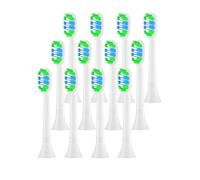 Testine Di Ricambio For Spazzolino Da Denti Da 12 Pezzi, Compatibili Con Philips, Testina Di Ricambio Morbida For Spazzolino Elettrico Sonicare 4100 6500 6100 7500 5(12PCS Green)