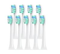 Testine Di Ricambio For Spazzolino Da Denti Da 9 Pezzi, Compatibili Con Philips, Testina For Spazzolino Elettrico Sonicare 1100 2100 4100 5100 5300(9pcs Green)