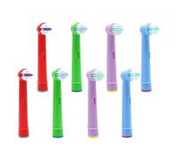 Testine Di Ricambio For Spazzolino Da Denti For Bambini Da 4/8/12 Pezzi, Compatibili Con Oral B, EB-10A Pro-Health Stages Spazzolino Elettrico For L'igiene Orale, 3D Exce(8pcs)
