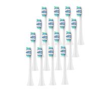 Testine di ricambio for spazzolino elettrico, compatibili con Philips, testina for spazzolino elettrico Sonicare 1100 2100 4100 4300 5100 5300 6100 6500 ecc.(16pcs)