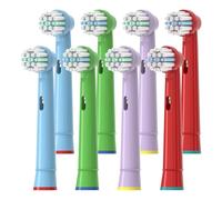 Testine Di Ricambio For Spazzolino Elettrico Da 4/8 Pezzi Testine For Spazzolino For Bambini Adatte, Compatibili For Oral Pro-Health B, Stages D100K 4510K D10 D12(10A 8pcs)