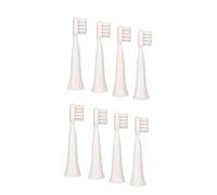 Testine di ricambio for spazzolino elettrico T100 da 4-16 pezzi for pulizia intelligente T100 sbiancante sano (Color : 8pcs T100)