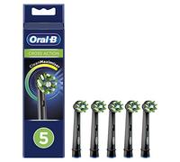 Oral-B CrossAction Testine Di Ricambio Con Tecnologia CleanMaximiser, Confezione Da 5 Pezzi