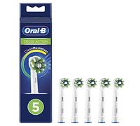 Oral-B CrossAction Testine Di Ricambio Con Tecnologia CleanMaximiser, Confezione Da 5 Pezzi