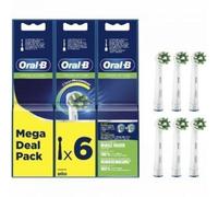 Testine di Ricambio Oral-B CrossAction 6 Unità CleanMaximiser