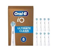 Testine di Ricambio Oral-B iO Ultimate Clean 8 Unità Bianche