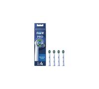 Oral-B Pro Precision Clean - Testina per spazzolino elettrico, a forma di X e setole angolate per una rimozione più profonda della placca, confezione da 4, colore: bianco