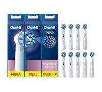 Oral-B Testine Di Ricambio Pro Sensitive Clean, Confezione Da 9 Testin