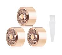 Testine di ricambio per depilazione facciale, per testine di ricambio impeccabili, Gen 3, compatibili con Finishing Touch Flawless Facial Hair Remover, lame aggiornate (versione 3 oro B)
