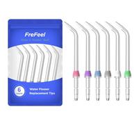 Testine di ricambio per idropulsore Waterpik (6 punte ortodontiche)