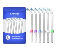 Testine di ricambio per idropulsore Waterpik (6 punte per la ricerca della placca)