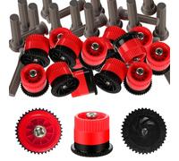 Testine di ricambio per irrigatore Rainbird, 16 ugelli regolabili ad arco variabile, ugello per irrigazione a goccia da 9,8 m, compatibile con irrigatori pop-up Hunter, Orbit, (10 Van)