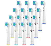 Testine di ricambio per Oral B,Testine per spazzolino di ricambio Braun Oral B ,pulizia profonda ,Compatibile Ricambi spazzolino elettrico (W)