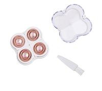 Testine di ricambio per rasoio elettrico da donna per rifinire il tocco finale impeccabile lame di rasoio elettrico per la rimozione dei peli delle gambe in oro rosa