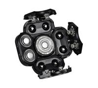 Testine di ricambio per rasoio elettrico - Rasoio per capelli, raddoppiamento a 9 teste estreme, attacco universale, accessorio per la toelettatura maschile efficiente, prestazioni professionali per