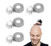 Testine di Ricambio per Rasoio Pitbull Skull Shaver per Uomini Calvi (4 Pezzi)