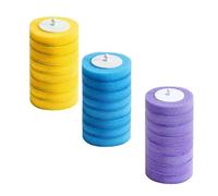 Testine di ricambio per scopino per WC, testa in spugna, accessori da bagno per migliorare l'igiene