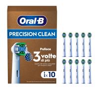 Testine Di Ricambio per Spazzolino Elettrico Oral B 10 Testine Pro Precision