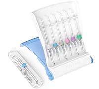 Testine di ricambio per Waterpik, plettri di ricambio per idropulsore Water Pik (8 punte classiche a getto + custodia + custodia da viaggio)
