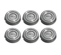 Testine di ricambio SH70/71 in confezione da 6, compatibili con i rasoi Philips Norelco serie 7000 - Testine per rasoio a doppia lama migliorate
