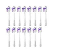 Testine For Spazzolino, Compatibili Con LFTB01-P LFTB01-A LFTB01-S | Testine Di Ricambio Con Setole Morbide For Spazzolino Elettrico(Transparent-Purple)