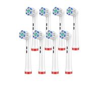 Testine for spazzolino EB60-X compatibili con Oral-B | Rimuove placca e macchie, adatto for manici di spazzolini elettrici rotanti(60X 8PCS)