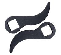 Testine per barra di leva | Teste ad angolo regolabile per spazi ristretti | Strumento di fissaggio per riparazione auto, costruzione, demolizione e leva