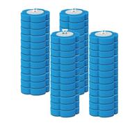 Testine per scopino monouso - Testine di ricambio per la pulizia del WC, sistema monouso per la pulizia del WC per il bagno (48 testine di ricambio)