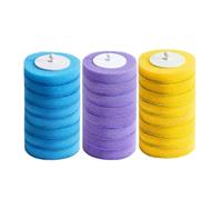 Testine per scopino per WC con detergente lavabile, set di testine di ricarica per pulizia igienica del bagno